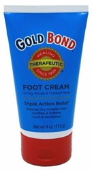 GOLD BOND FOOT CREAM THERAPEUTIC 4OZ 