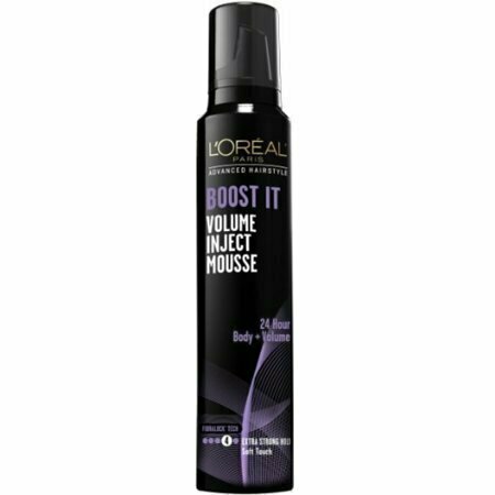 LOreal Advanced Hairstyle Boost It Volume Inject Mousse, Extra Strong Hold 8.30 oz 