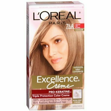 LOreal Excellence Creme - 7-1/2A Medium Ash Blonde (Cooler) 1 Each 