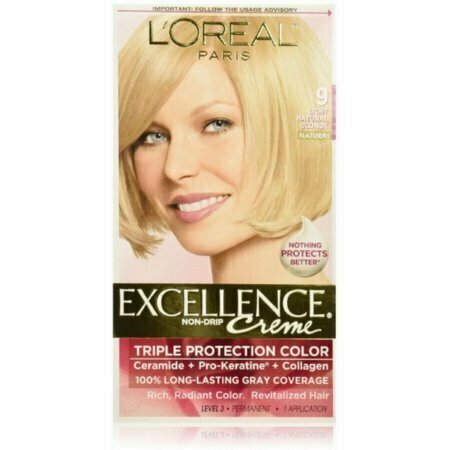 LOreal Paris Excellence Creme Haircolor, Light Natural Blonde [9] 1 each 