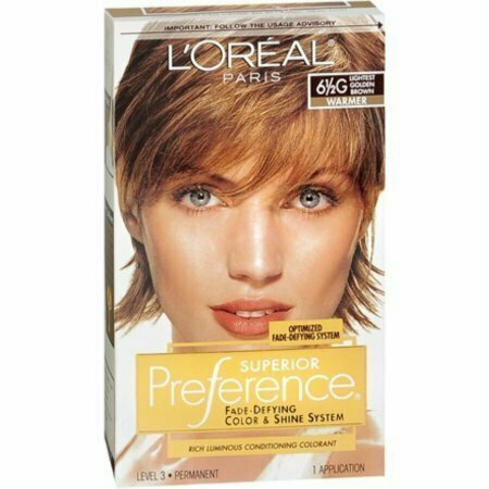 LOreal Superior Preference - 6-1/2G Lightest Golden Brown (Warmer) 1 Each 