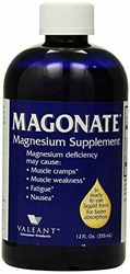 Magonate Liquid Magnesium, 12 Ounce 