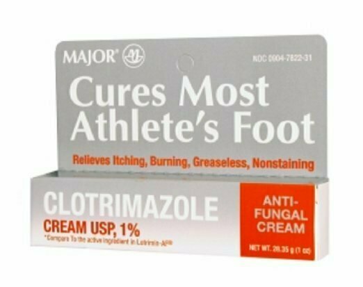 MAJOR CLOTRIMAZOLE ANTIFUNGAL 1% CREAM CLOTRIMAZOLE-1 % White 28.35 GM 