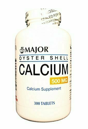 MAJOR OYSTER SHELL CALCIUM 500MG TABS OYSTER SHELL-500 MG 300 TABS 