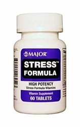 Major Stress Formula High Potency Vitamin Supplement, 500 mg- 60 tab 