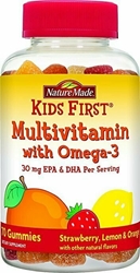 Nature Made Kids First Multivitamin with Omega-3 Gummies, 70 Count 