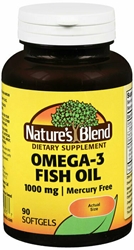 Natures Blend Omega-3 1000mg - 90 Softgels 