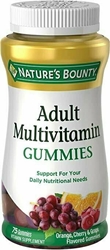 Natures Bounty Adult Multivitamin Gummies 75 Each 