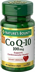 Natures Bounty Co Q-10 100mg 45 Rapid Release Softgels 