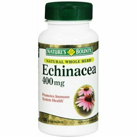 Natures Bounty Echinacea 400 mg Capsules 100 each 