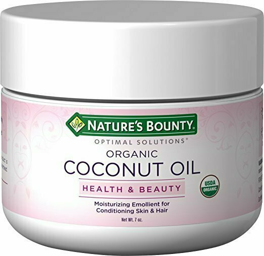 Natures Bounty Optimal Solutions Coconut Oil, 7oz 