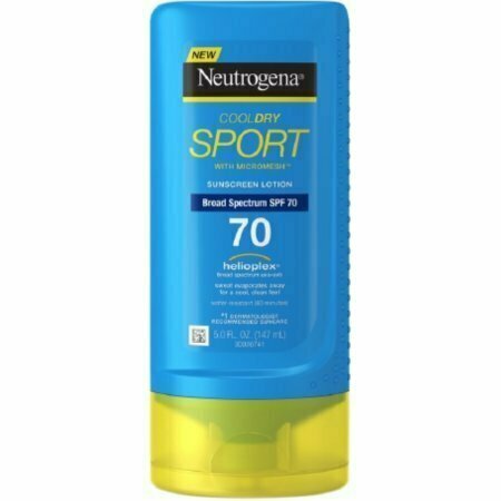 Neutrogena CoolDry Sport Sunscreen Lotion, SPF 70 5 oz 