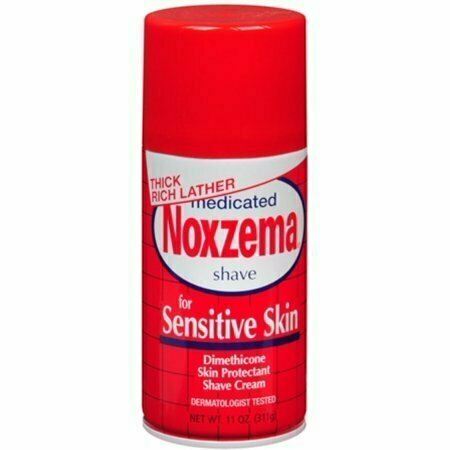 Noxzema Medicated Shave Cream for Sensitive Skin 11 oz 