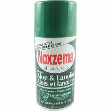 Noxzema Shave Cream Aloe and Lanolin 11 oz 