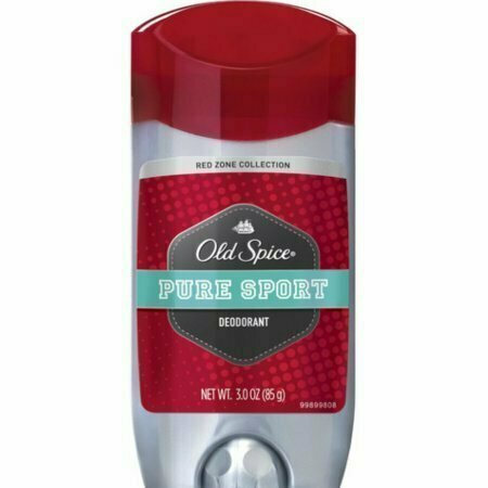 Old Spice Red Zone Deodorant Solid, Pure Sport 3 oz 