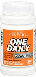 ONE DAILY WOMEN 50+ MULTI TAB 100CT 