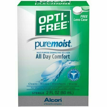 OPTI-FREE Pure Moist Multi-Purpose Disinfecting Solution 2 oz 