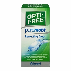 OPTI-FREE Pure Moist Rewetting Drops 12 mL 