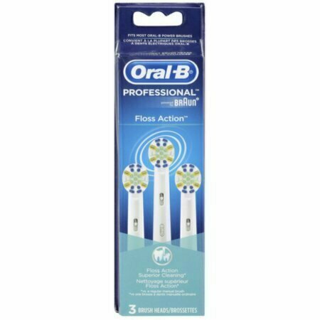 Oral-B Floss Action Brush Head 3 Each 