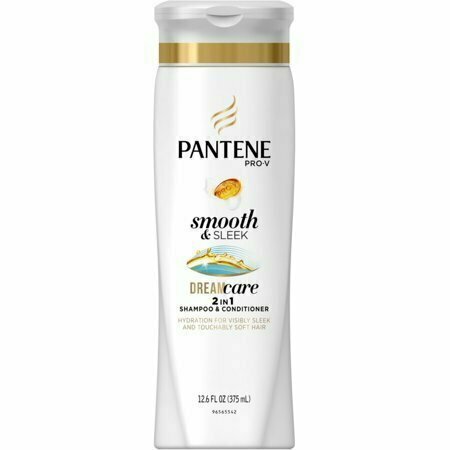 Pantene Pro-V Medium-Thick Hair Solutions Frizzy to Smooth 2 in 1 Shampoo & Conditioner 12.60 oz 