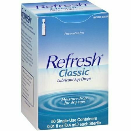 REFRESH Classic Lubricant Eye Drops Single-Use Containers 50 Each 