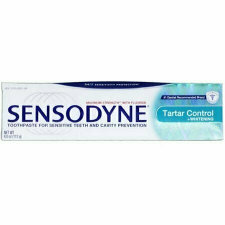 Sensodyne Tartar Control Plus Whitening Toothpaste 4 oz 