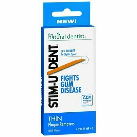 Stim-U-Dent Thin Plaque Removers Mint Flavor - 160 Each 