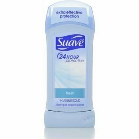 Suave 24 Hour Protection Anti-Perspirant Deodorant Invisible Solid Fresh 2.60 oz 