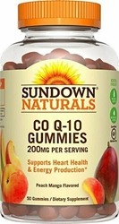 Sundown Naturalsvîv?Œ©vîv?Œ© Co Q-10 200 mg, 50 Gummies 