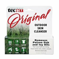 TECNU POISON OAK IVY CLEANSER 4 OZ 