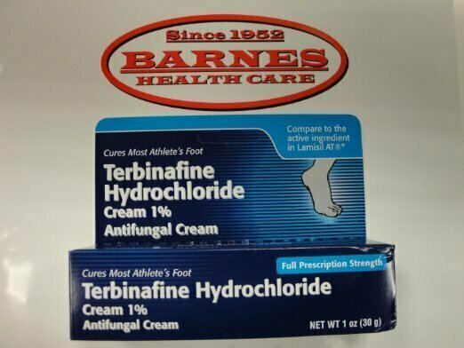 Terbinafine Hydrochloride AntiFungal Cream 1% (1 oz.) 