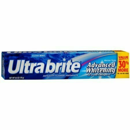 Ultra Brite Advanced Whitening Toothpaste Clean Mint 6 oz 