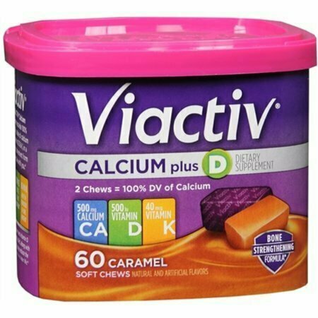 Viactiv, Calcium Plus D, Soft Chews, Caramel - 60ct 