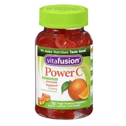 Vitafusion Power C, Immune Support, Adult Vitamins, Gummies Absolutely Orange 