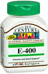 VIT E-400IU ALPHA SOFTGEL 110 CT 